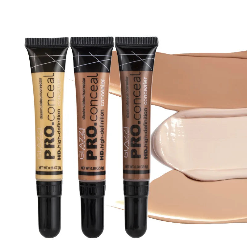 Oil Control Liquid Foundation & Concealer Cream - Long Lasting Face Makeup