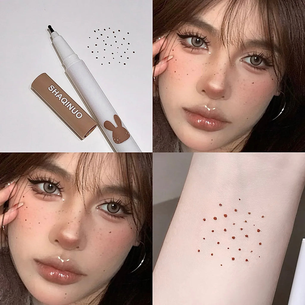 Fake Freckles Pen for Natural Long-Lasting Makeup - Waterproof Dot Spot Tool