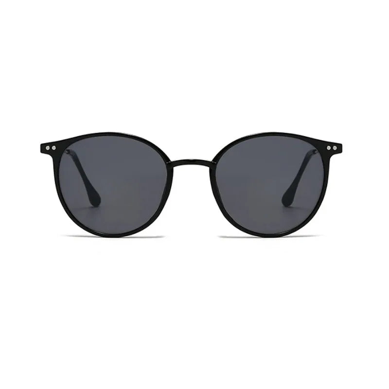 Round Vintage Sunglasses for Women and Men UV400 Outdoor Sun Glasses