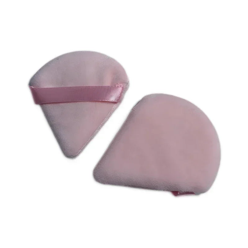Velvet Triangle Makeup Sponge Set - Washable Foundation Powder Blush Tool