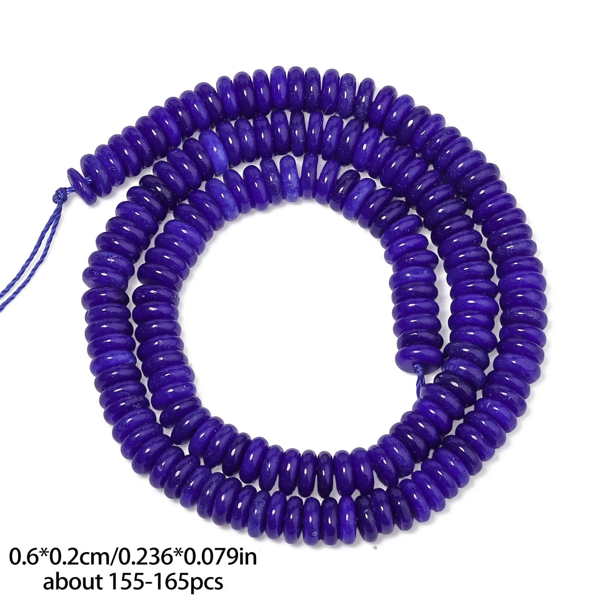 6x2mm Multi-Color Tourmaline Apatite Amethyst Garnet Jade Bead Set for Jewelry Making
