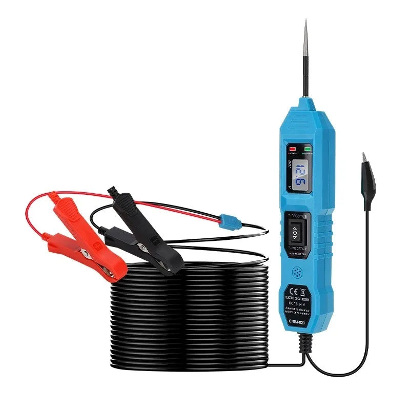 Automotive Circuit Tester with Voltage Display and LED Light - Car Electrical Probe Kit