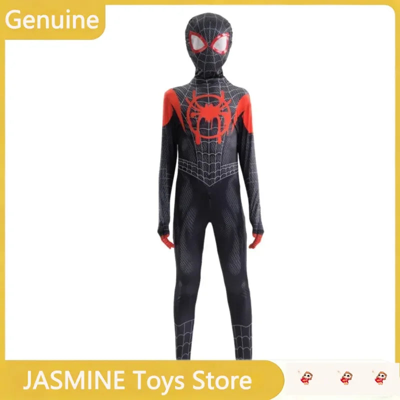 Full Set Spider Cosplay Costume for Fans - Miles Morales Zentai Suit Halloween Party Gift