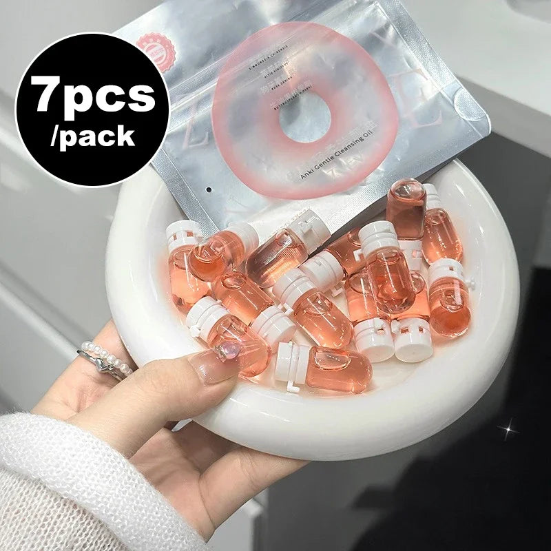 Travel-Size Cleansing Oil Capsules - Gentle Makeup Remover & Hydrating Skin Care