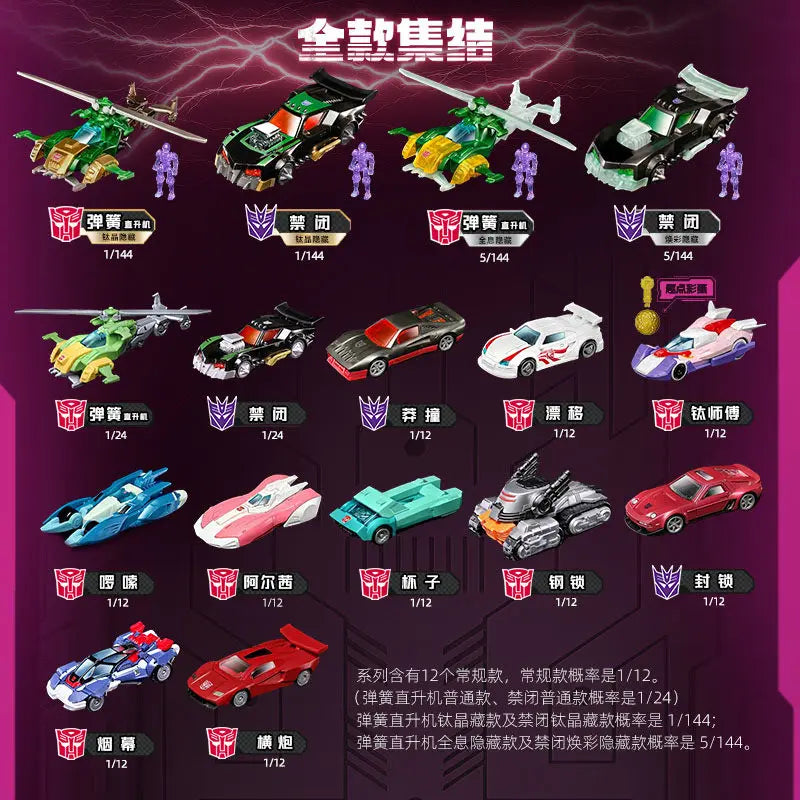 Transformers Wheels C03 Wreck & Rule 1:64 Scale Action Figure Collectible Model Kit