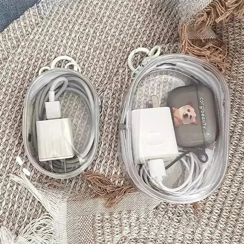 Waterproof Charger Storage Case Organizer for Data Cables and Adapters