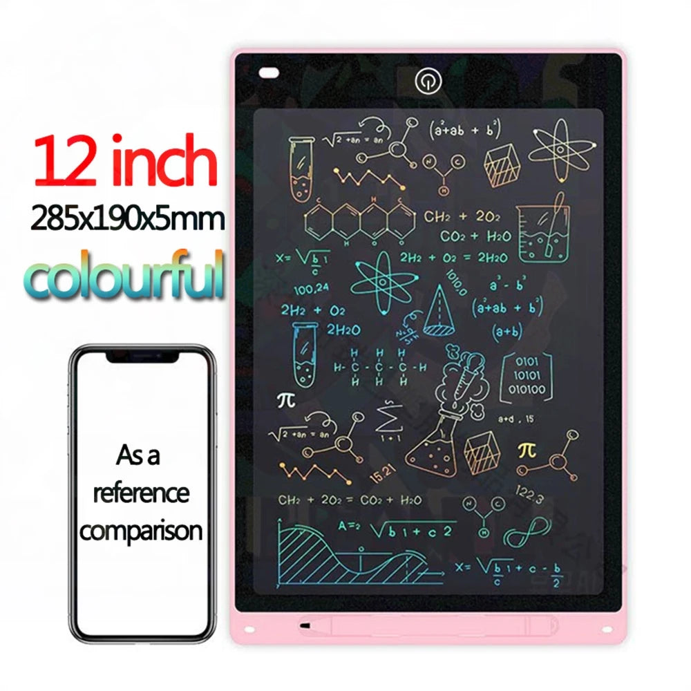 Educational LCD Drawing Tablet for Kids 8.5/10/12 Inch Art & Learning Toy