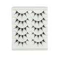 Anime-Inspired False Eyelashes 5 Pairs - Dramatic Cartoon Eye Faux Lashes
