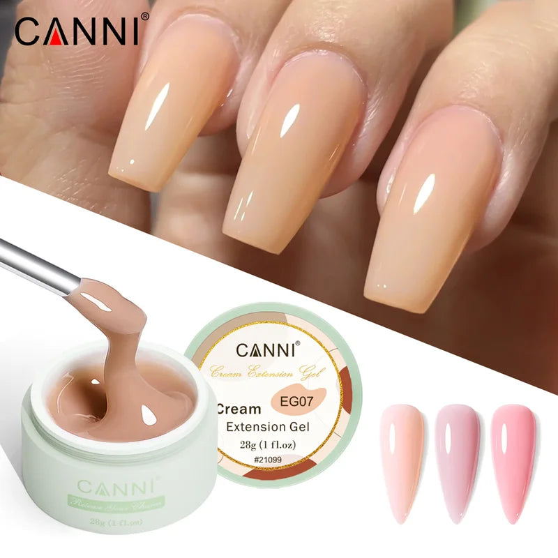 28g TPO Free Nail Extension Gel for French Nail Art DIY Manicure Tips
