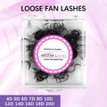 Premade Volume Eyelash Extensions 4D-20D Fans Long Stem Professional Lashes