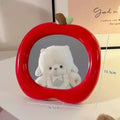 High-Definition Foldable Makeup Mirror with Adjustable Thickness for Beauty and Desk Use