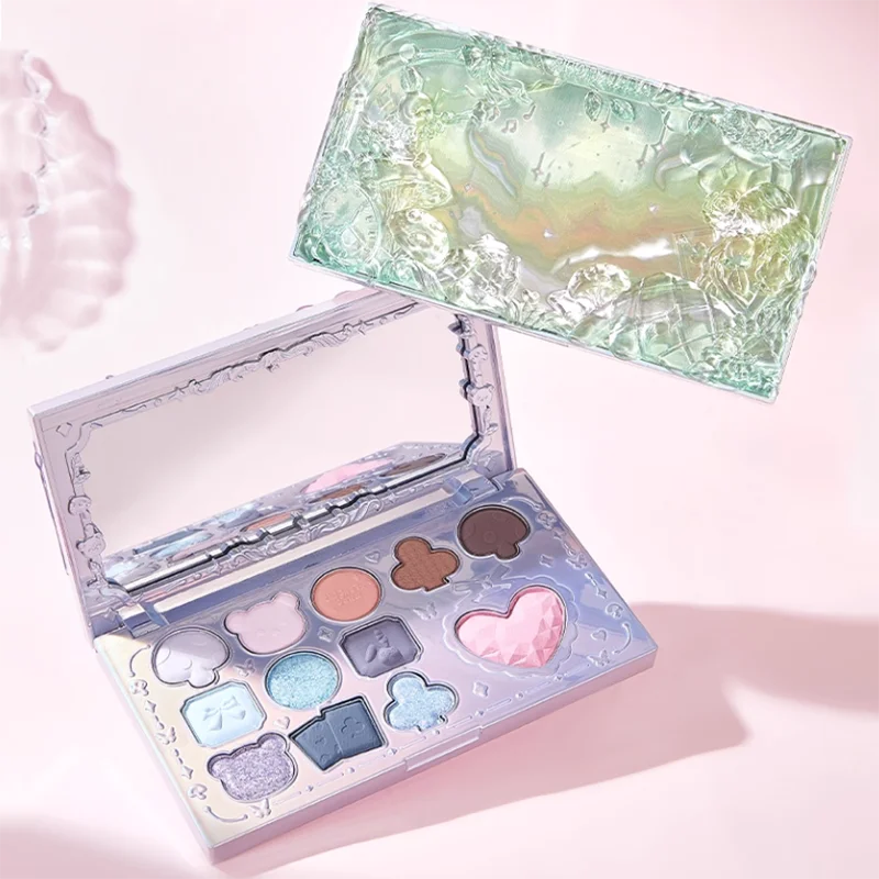 Neutral Eyeshadow Palette with 12 Colors, Long-Wearing & High Pigment