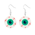 Halloween Themed Earrings for Women Girls Ghost Skeleton Bat Spider Jewelry - Creative Scary Design