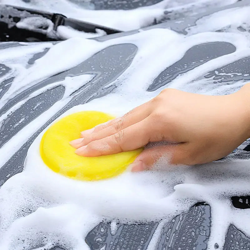 Car Polishing Pads Set - 5-50 Pcs Foam Wax Applicator for Auto Detailing