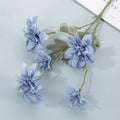 Artificial Dahlia Flowers 5 Heads Silk Chrysanthemum for Wedding Home Decor