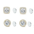 Magnetic Clip-On Earrings for Women Men No Piercing Fashion Jewelry - Multiple Colors