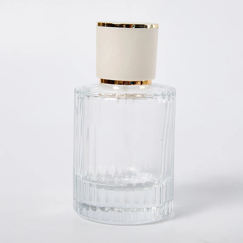 30/50ml Refillable Glass Perfume Spray Bottles - Portable Cosmetic Atomizers
