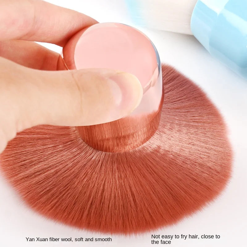 Large Loose Powder Brush for Face Makeup Soft Synthetic Hair Professional Makeup Tool