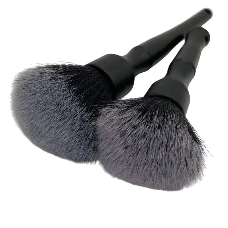 Car Detailing Brush Set Soft Fiber Interior Cleaning Tools Electrostatic Dust Removal Kit