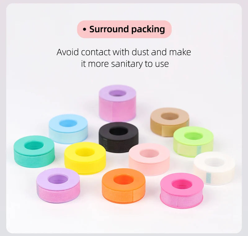 Breathable Silicone Gel Tape for Sensitive Skin - Multi-Use Eye Pads & Makeup Patches
