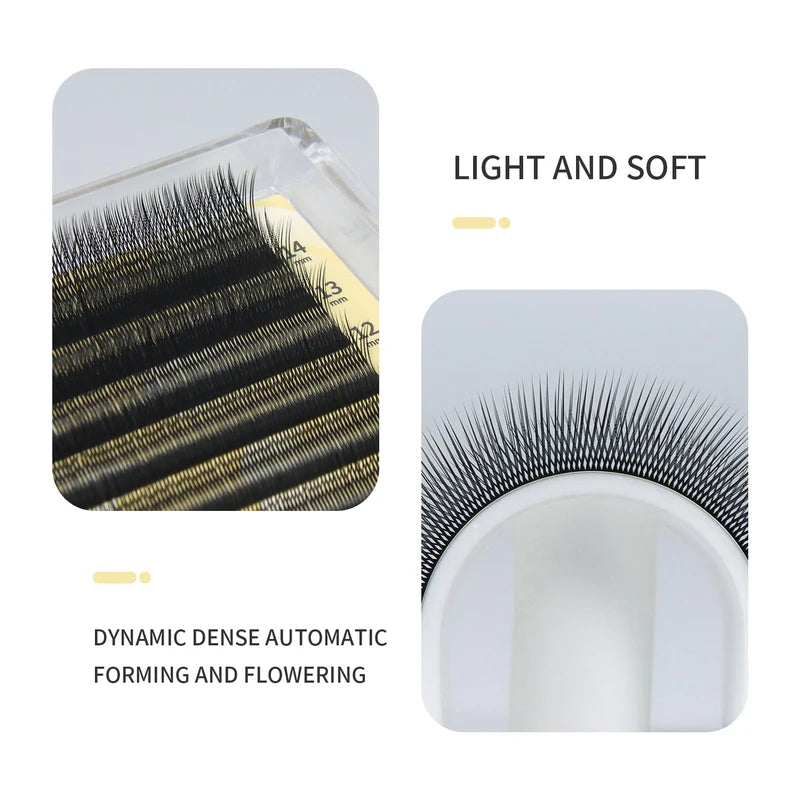 Premium Mink Eyelash Extensions Air Series - Natural Brazilian Volume