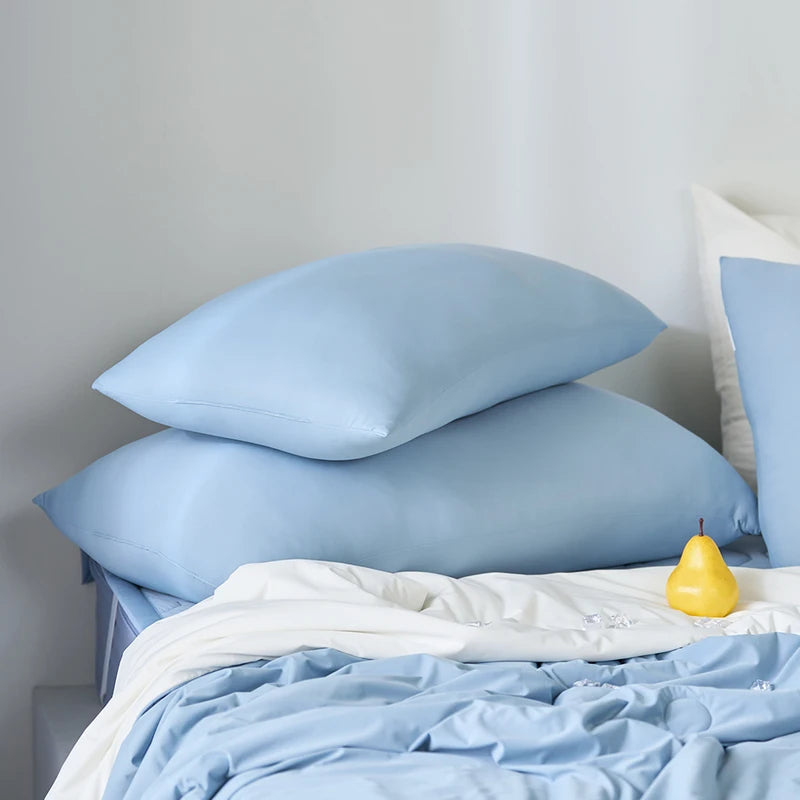 Summer Cold Feeling Microfiber Mochi Pillow 3 Sizes - Cooling Bed Cushion