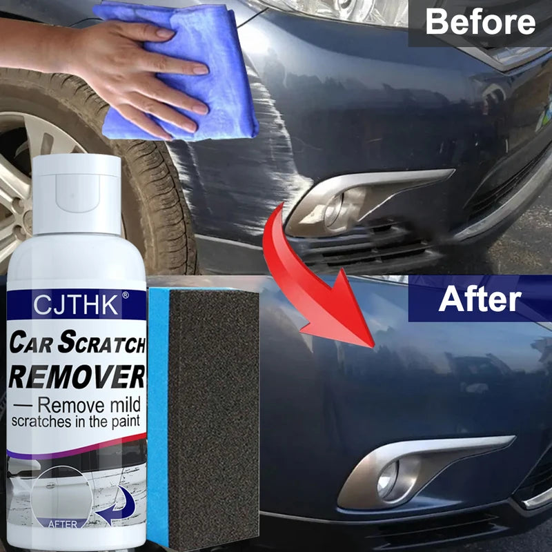 Car Scratch Remover Kit - Auto Paint Repair and Polishing Tool for Mild Scratches