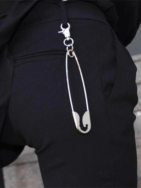 Cyberpunk Style Brooch and Hairpin Jewelry Set for Women and Parties