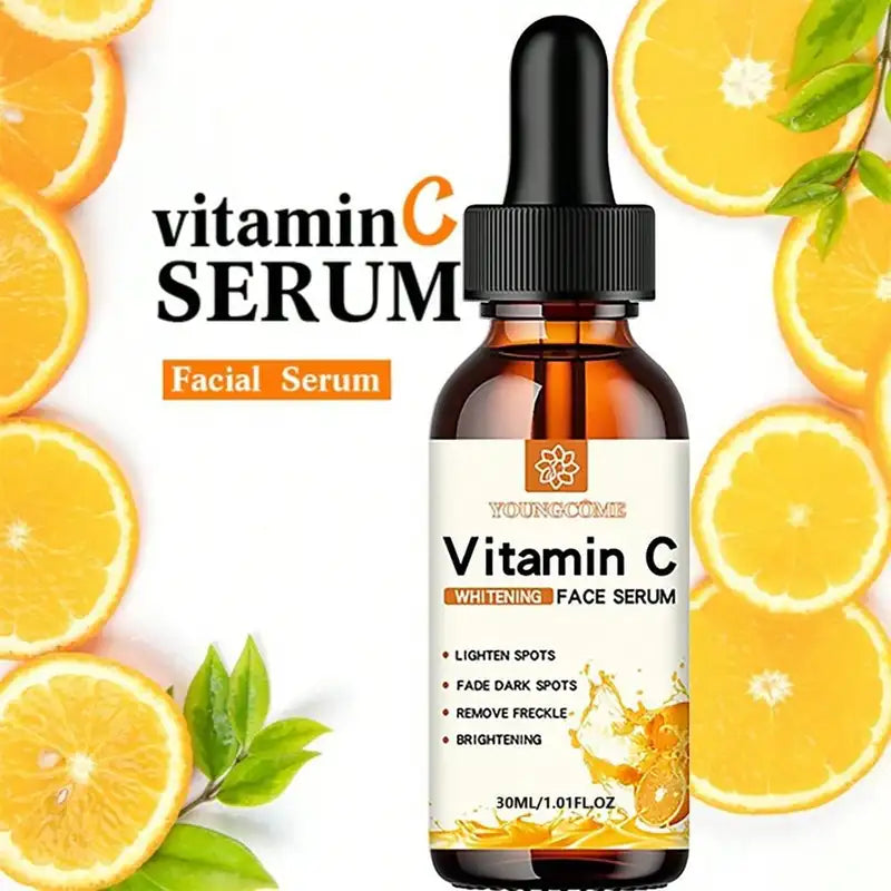 Vitamin C Facial Essence with Hyaluronic Acid - Brightening & Moisturizing Skin Care 30ml