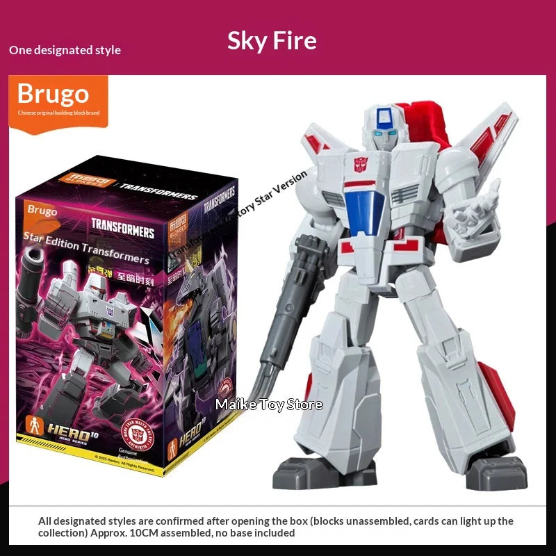 Transformers Building Blocks Galaxy Version Action Figure Set - Collectible Toy for Adults
