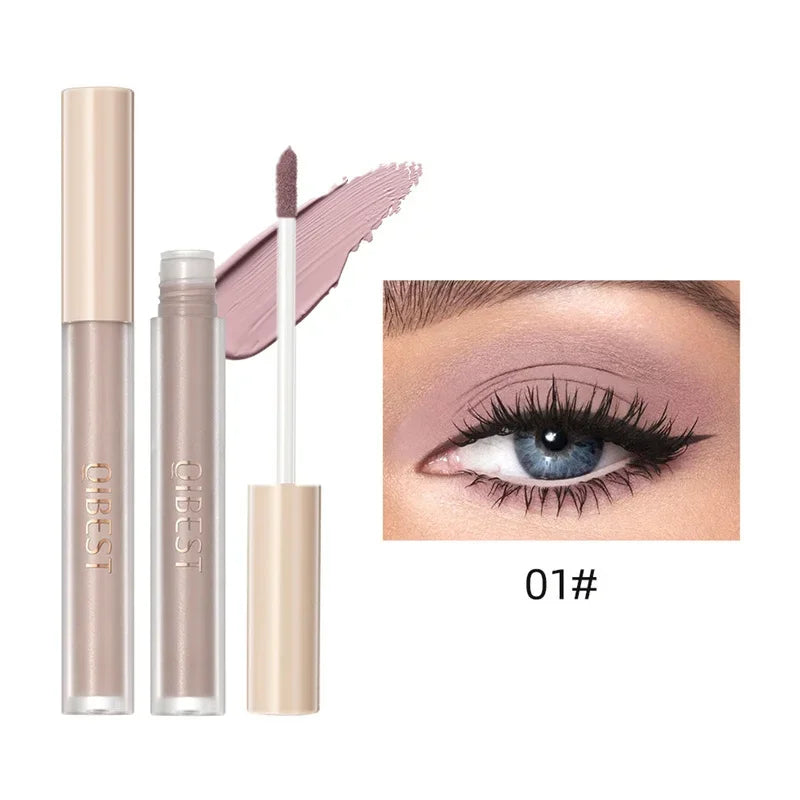 Matte Liquid Eyeshadow Palette Waterproof Long Lasting Natural Cheek Contour Makeup