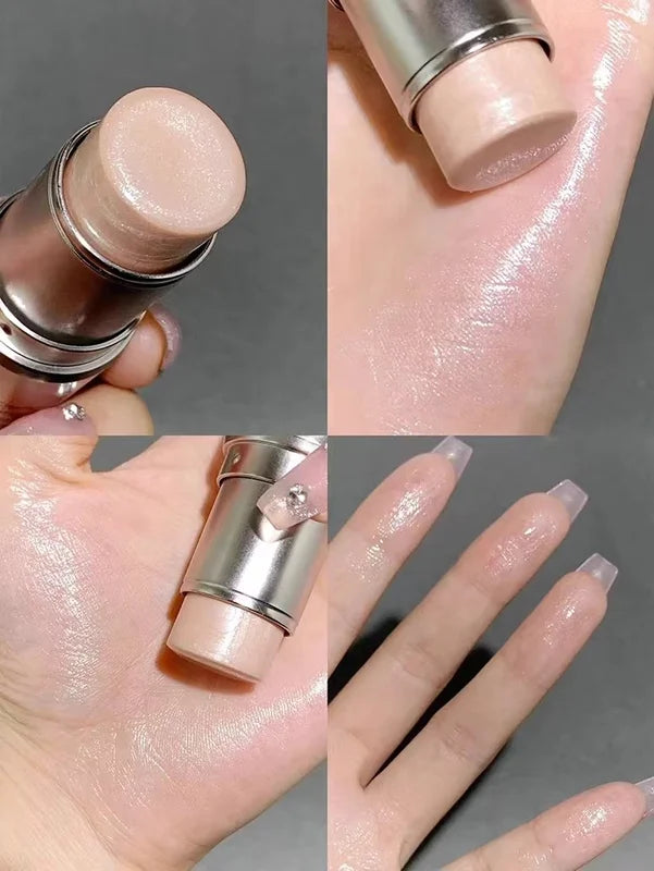 Waterproof Highlighter Stick for Face & Contouring - Brighten & Illuminate Makeup
