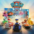 7pcs Paw Patrol Pull Back Cars Set Kids Toy Vehicles Cartoon Character Collection