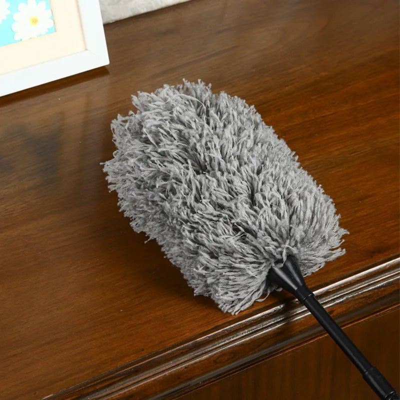Microfiber Feather Duster - Flexible Reusable Dust Cleaner for Home