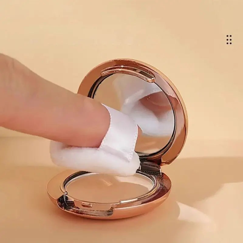 Mini Loose Setting Powder with Oil Control Waterproof Foundation for All Skin Types