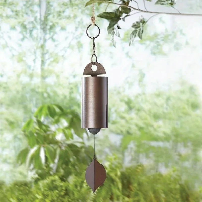 Outdoor Wind Chime Garden Decor Stainless Steel Rustic Wind Bell 4x26cm