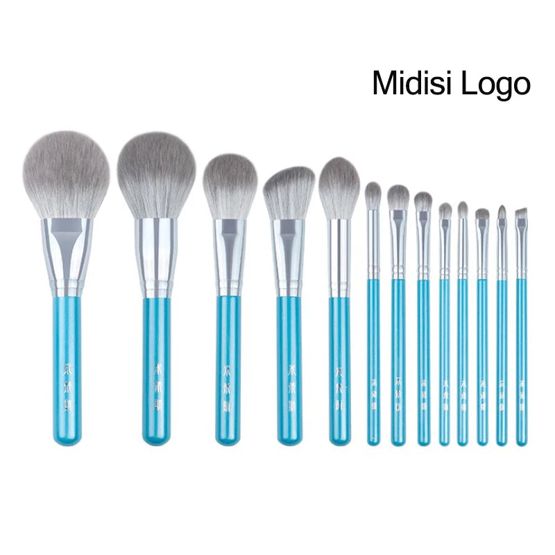 13pcs Makeup Brush Set - Professional Eye, Face, Lip & Blush Brushes
