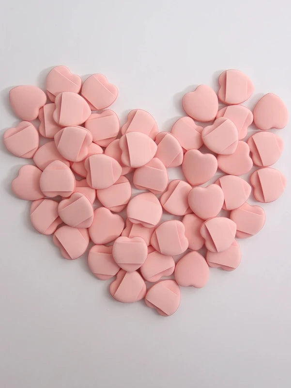 Makeup Powder Puff Set with Air Cushion & Latex-Free Blending Sponges - 10/50 Pcs
