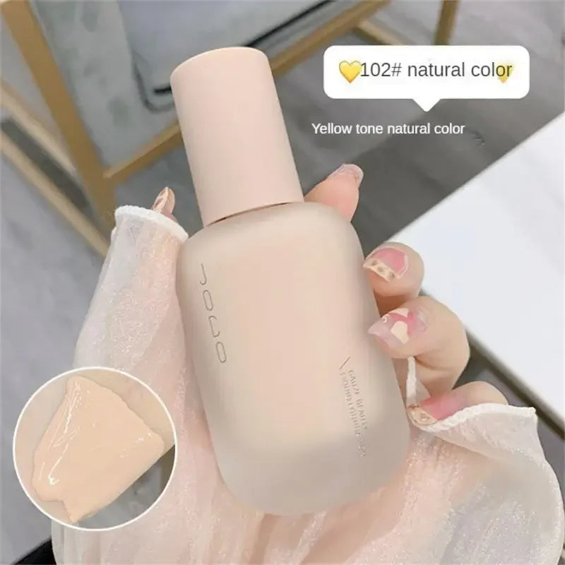 Liquid Foundation 40ml Brightening & Oil-Control Face Makeup with Long-Lasting Coverage