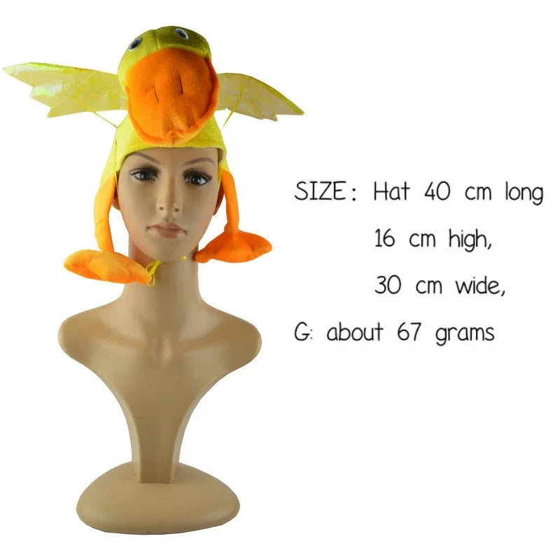 Funny Rainbow Octopus Hat Costume Accessory for Adults and Kids