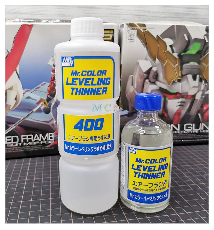Oil Thinner for Model Hobby Paint - Leveling & Retard Drying, 110ML/400ML
