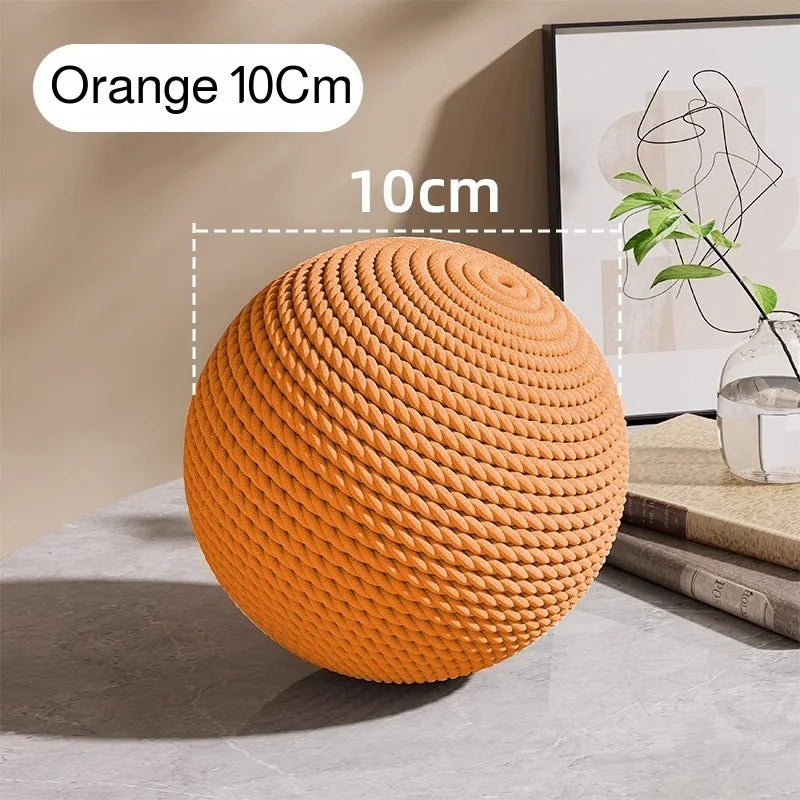 Interactive Sisal Cat Toy Ball for Cats and Kittens - Chew & Teeth Cleaning