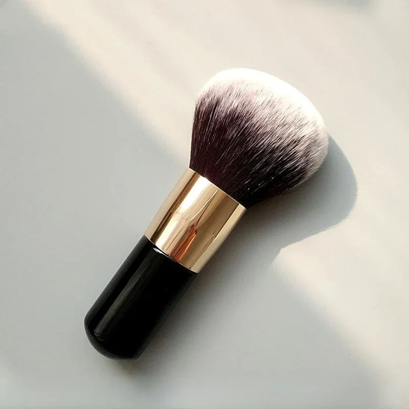 Multifunctional Makeup Brush Set - Powder, Foundation, Blush, Black Handle