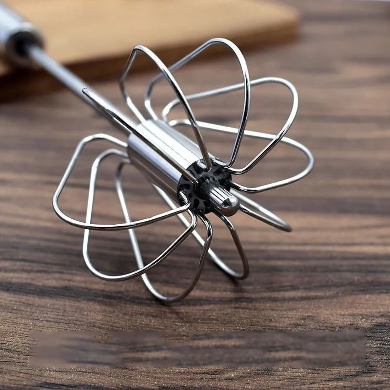 Semi Automatic Egg Beater Handheld Kitchen Tool for Baking and Cooking