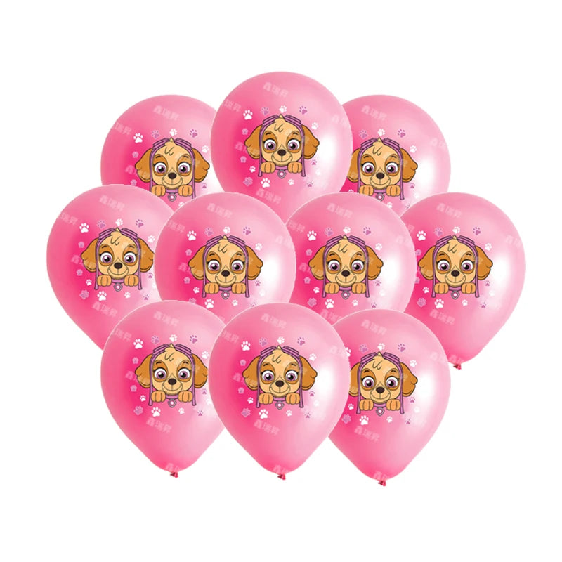 10pcs 12-Inch Latex Balloons for Kids Birthday Party Baby Shower Decorations