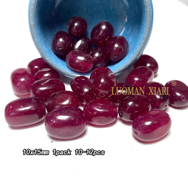 Natural Chalcedony Loose Spacer Beads for Jewelry Making - Irregular Chips