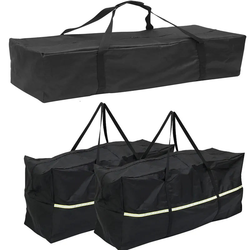 Waterproof Garden Cushion Storage Bag with Handles - Outdoor Storage Organizer