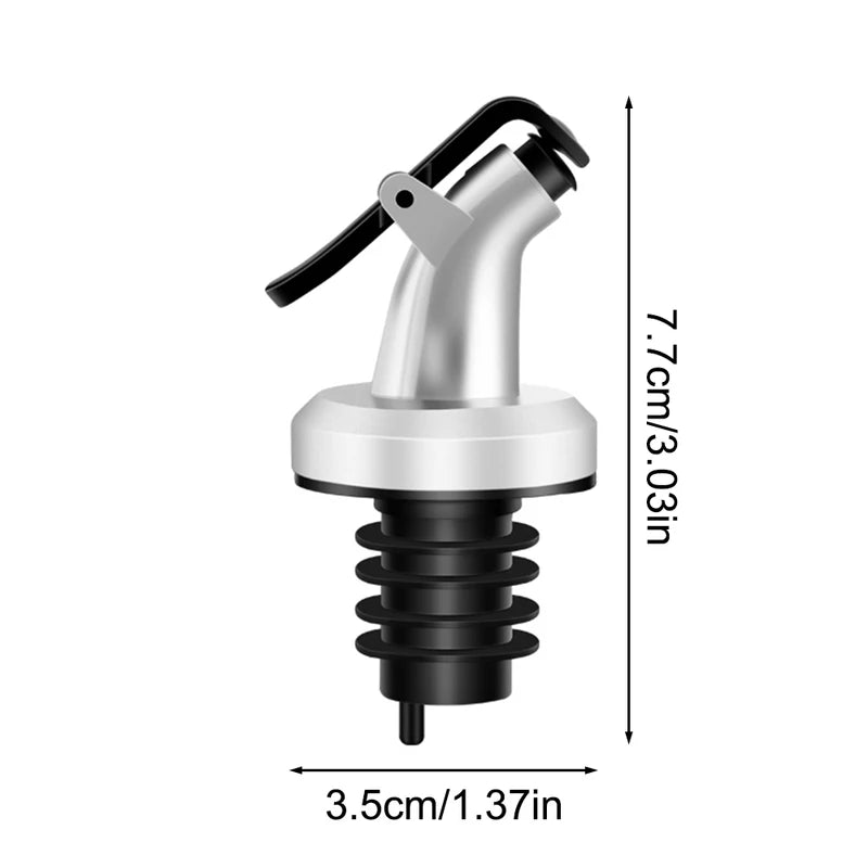 3PCS Oil Dispenser Nozzles for Bottles - Leakproof Plastic Pour Spouts