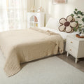 Lightweight Cotton Throw Blanket for Couch & Bed - 6-Layer Boho Style Large Summer Cover