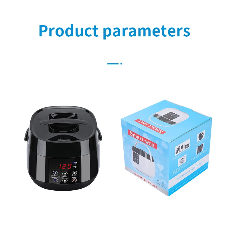Smart Wax Heater & Warmer for Hair Removal with LCD Display